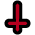Backwards Cross badge preview