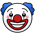 Clown badge preview