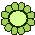 Light Green Flower badge preview