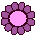 Light Purple Flower badge preview