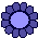 Purple Flower badge preview