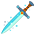 Glowing Dagger badge preview