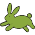 Green Bunny badge preview