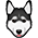 Husky badge preview