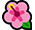 Pink Flower badge preview