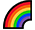 Rainbow badge preview