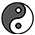 Yin Yang badge preview