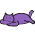 Purple Kitty badge preview